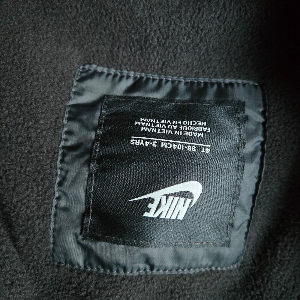 Nike NEW Toddler Boys Hooded Fleece Lined Lightweight Jacket $65 SIZE 4T NWT - Picture 8 of 10